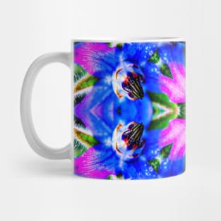 Delicious borage vegetable pattern. Mug